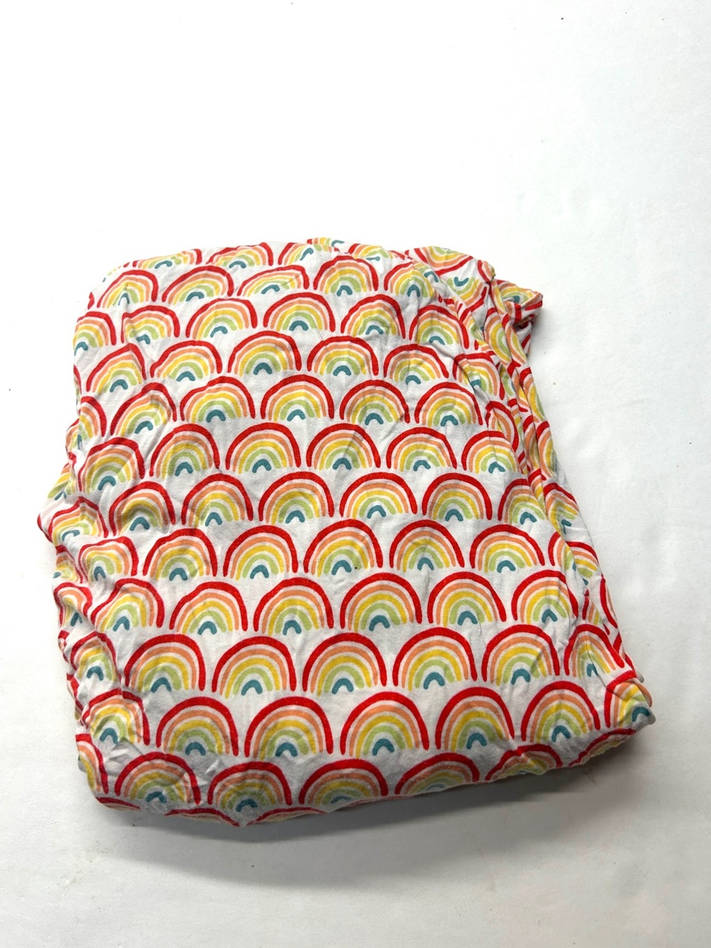 Little Sleepies Colorful Rainbow Crib Sheet Bamboo